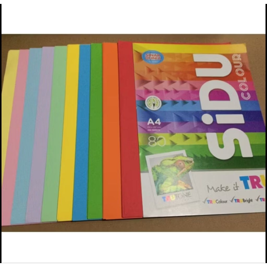 HVS/Hvs Sidu A4 80gr Paper Price Per Pack (20 แผ่น)