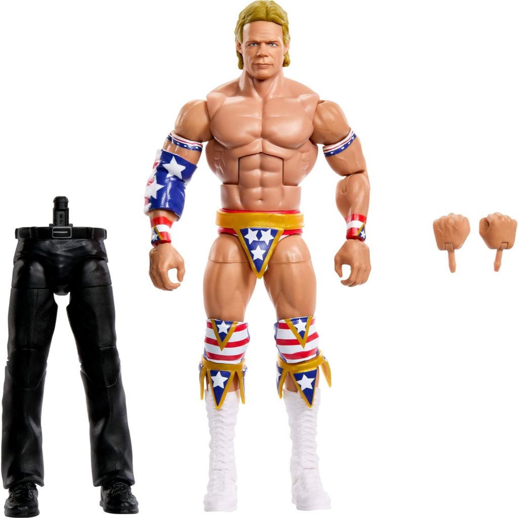READY MATTEL WWE ELITE COLLECTION ACTION FIGURE, SUMMERSLAM LEX LUGER COLLECTIBLE พร้อมอุปกรณ์เสริม 