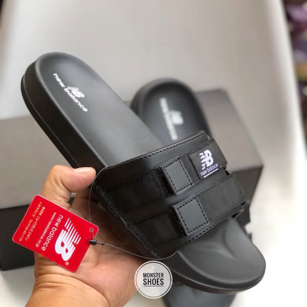 NB NUEBELLENCE DOBBLE BLACK STRAP รองเท้าแตะสไลด์ผู้ชาย ราคา ถูกที่สุด ดีลบีเคเค แกลเลอรีภาพที่ 5
