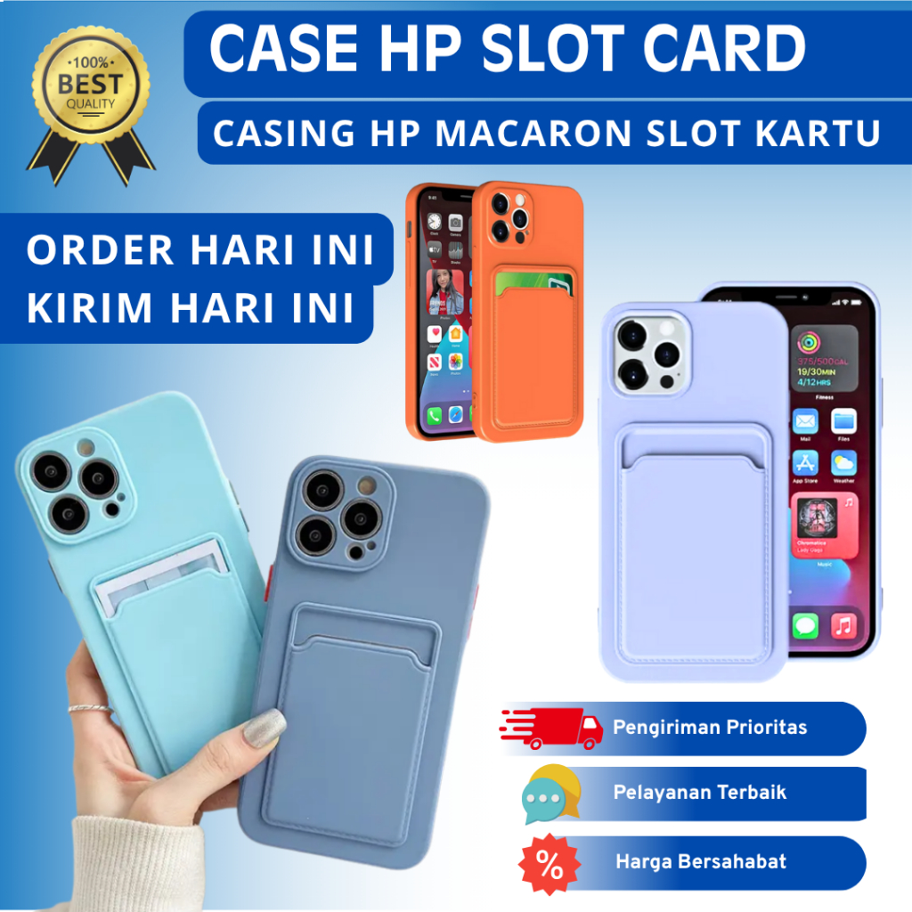 Realme 8 8Pro Card Slot Softcase Casing