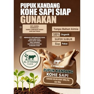 PUPUK KOHE SAPI FERMENTASI Berat 1kg