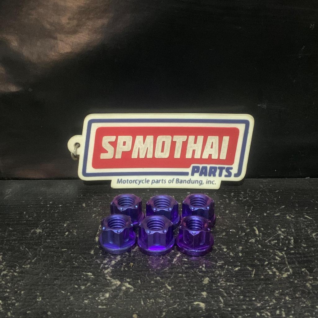 12 M8 TITANIUM THREAD OPEN NUT