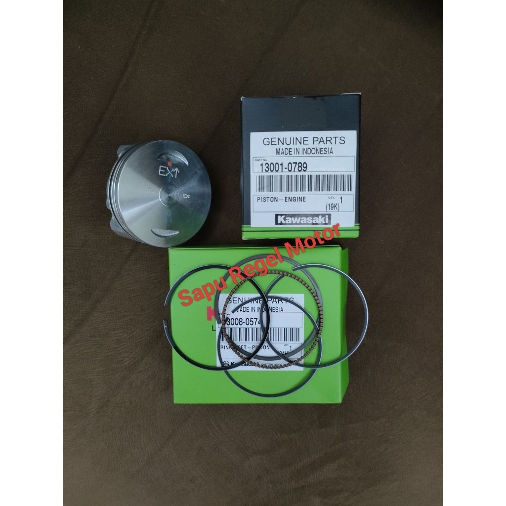 แหวนลูกสูบและลูกสูบ kawasaki W175 W 175 ดั้งเดิม