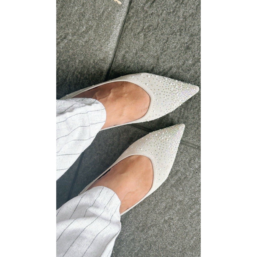 รองเท้าส้นเตี้ย Preloved Pazzion