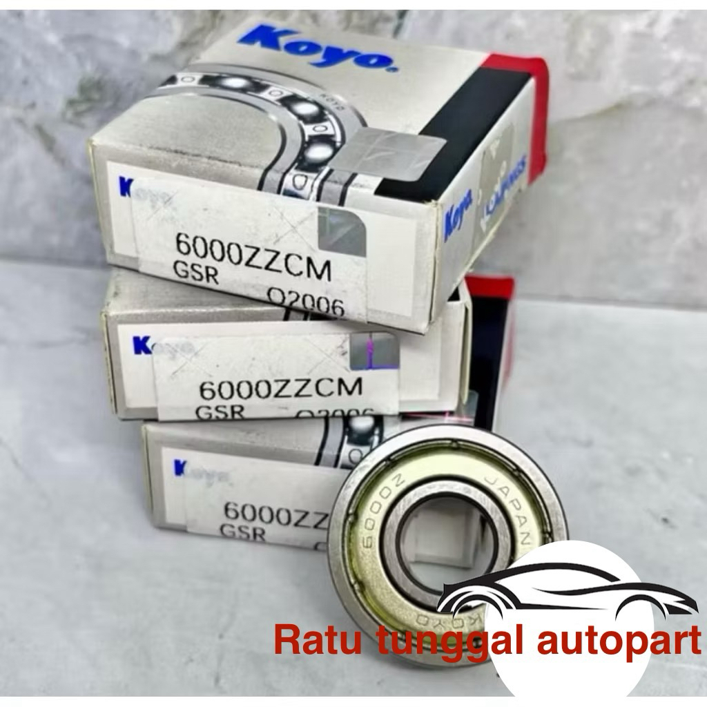 BEARING 6000 ZZ KOYO IRON CAP 6000ZZ KOYO