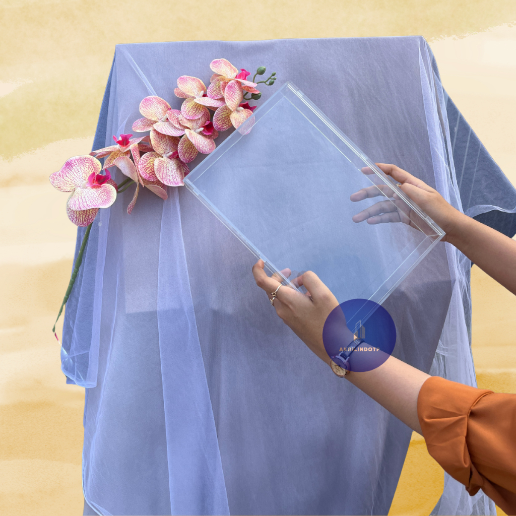 25X30 25X35 30x30 35x35 30X40 FULL ACRYLIC BOX FRAME ACRYLIC DOWARD FRAME ของขวัญ DOWARD FRAME