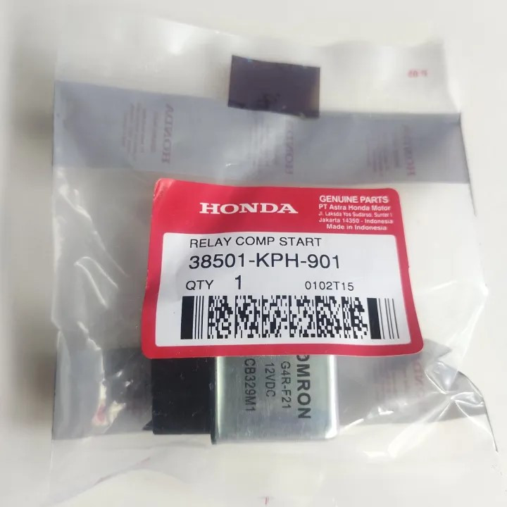 38501-KPH-901 รีเลย์สวิตช์สตาร์ท Honda Beat Fi, CS1, Karisma, Revo, Scoopy Fi, Spacy, Supra X125 AHM