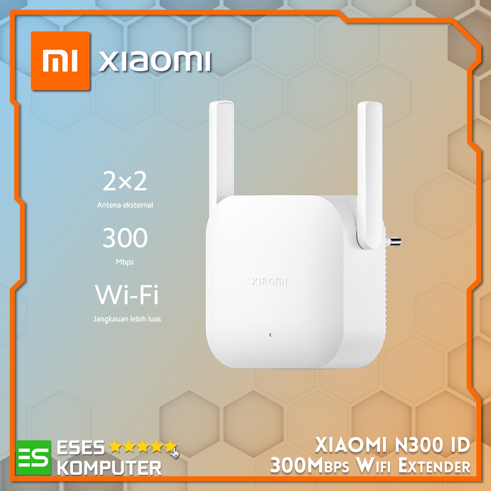 ตัวขยายสัญญาณ WiFi Xiaomi Mi N300 ID 300Mbps เครื่องทวนสัญญาณ Wi-Fi