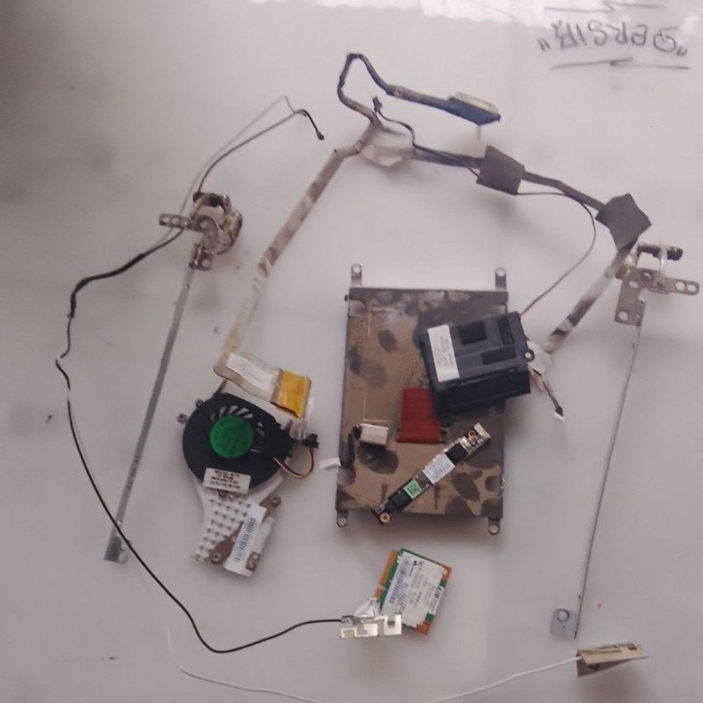 Part hp mini 110-3112TU ขายึดลําโพง wifi บานพับการ์ดพัดลมสายชาร์จ เว็บแคม power เสาอากาศ wifi การ์ด 