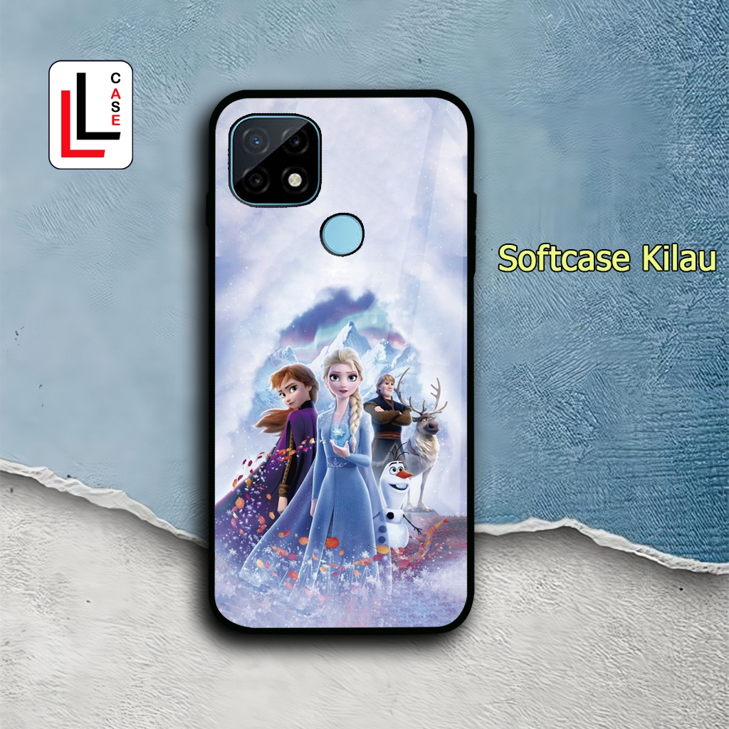 {LL1937} Softcase Glitter Realme C11 C12 C15 C20 C21 C25 C25S C21Y C25Y Narzo 20 30A เคส Hp Kesing G