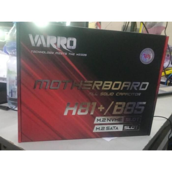 VARRO H81+/B85 M.2 NVMe & M.2 SATA LGA 1150 MOTHERBOARD - รับประกัน 2 ปี