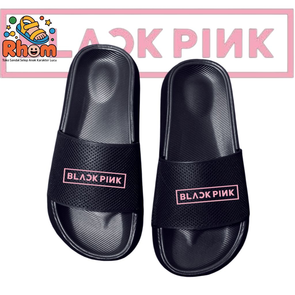 สีดํา สีชมพู รองเท้าแตะเด็ก ขนาด 26 - 40 สําหรับเด็กผู้หญิงและเด็กผู้ชาย