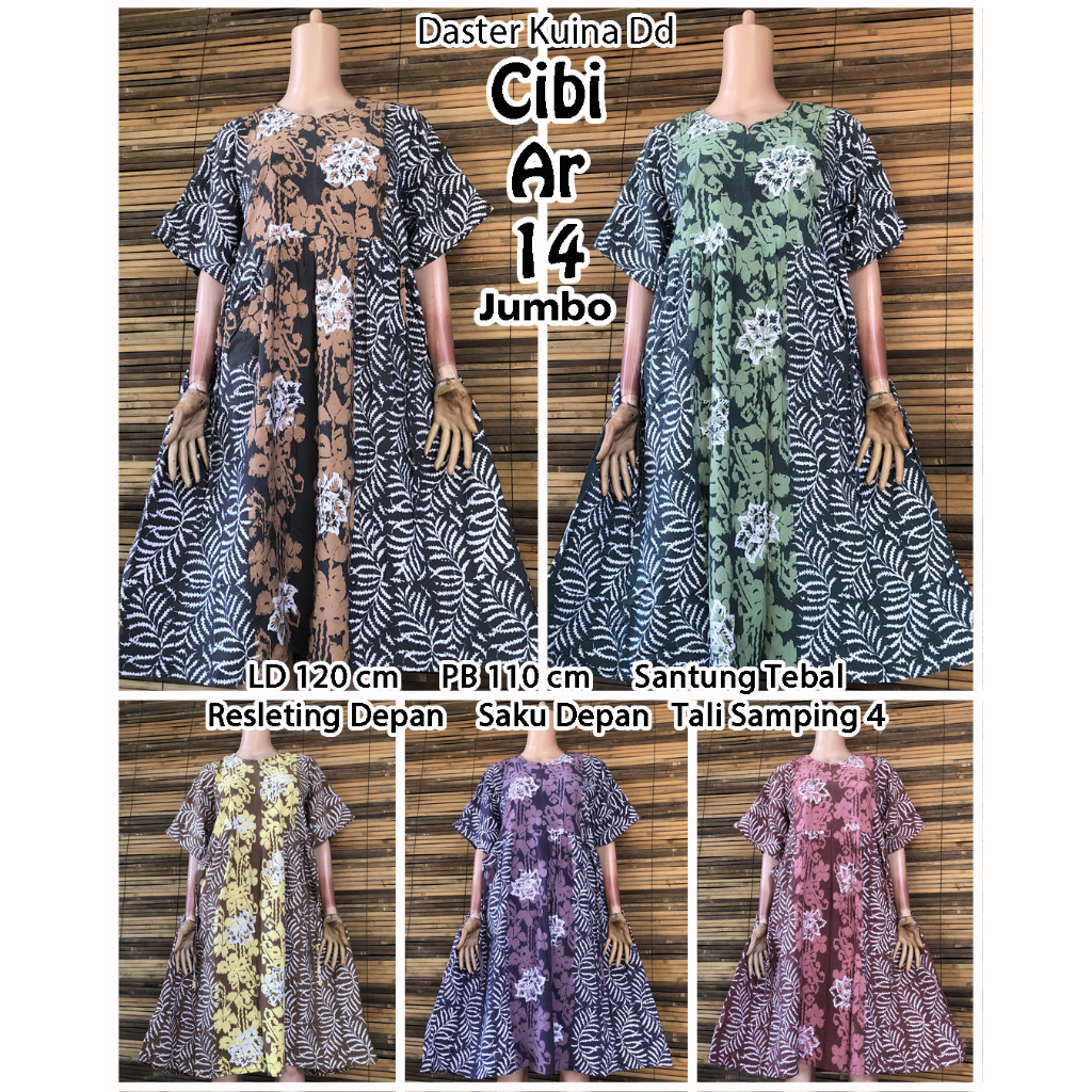 [SERIES OF 5 ชิ้น] JUMBO KUINA CIBI DRESS