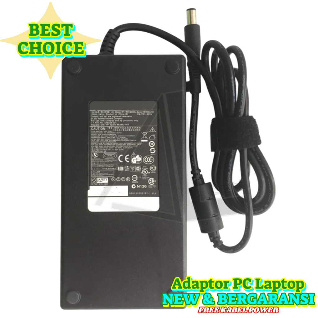 อะแดปเตอร์แล็ปท็อป PC FIT สําหรับ Pavilion HDX9000 HDX9100 HDX9200 HDX9300 HDX9400 HDX9500 HDX X18 H