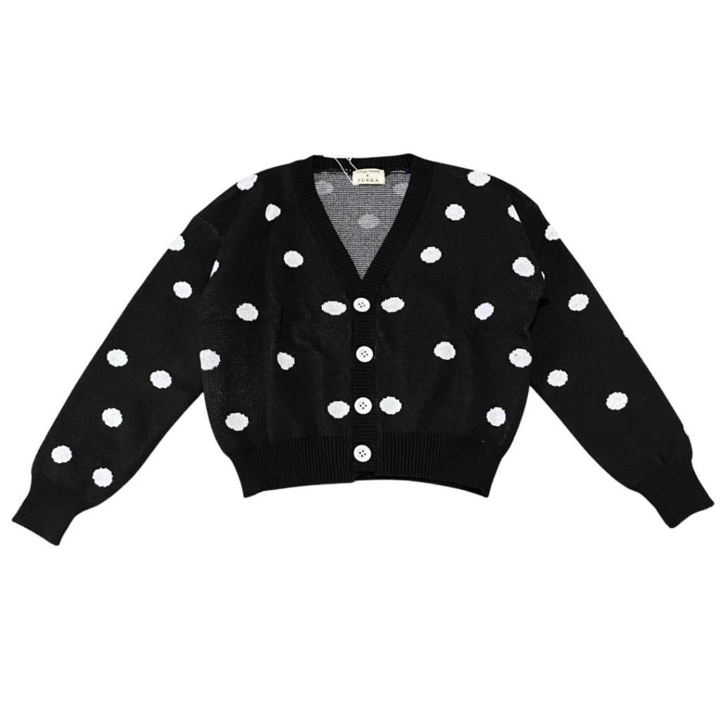 เสื้อคาร์ดิแกน Vintage x Pukka - POLKA