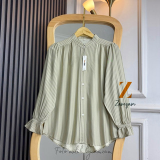 RAISA BLOUSE KEMEJA SALUR RAYON ATASAN WANITA TERBARU