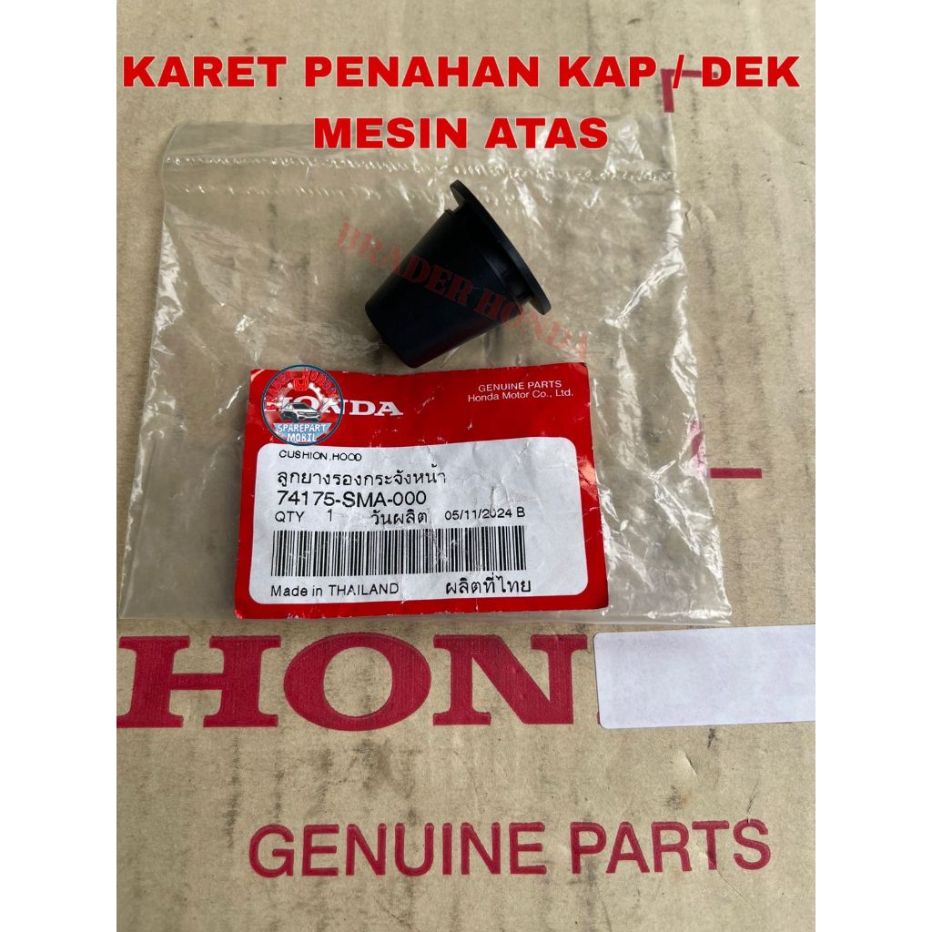 MESIN TOP ENGINE DECK COVER RUBBER FRONT GRILLE COVER RADIATOR BRIO SATYA MOBILIO BRV DG1 CRV GEN 6 