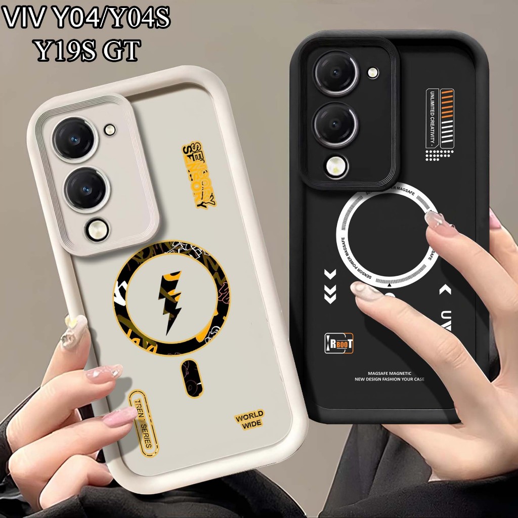 Softcase Procamera นูน Vivo Y04 Y04S Y19S GT โทรศัพท์ทุกประเภท - ปลอกยาง Vivo Y04 Y04S Y19S GT - เคส