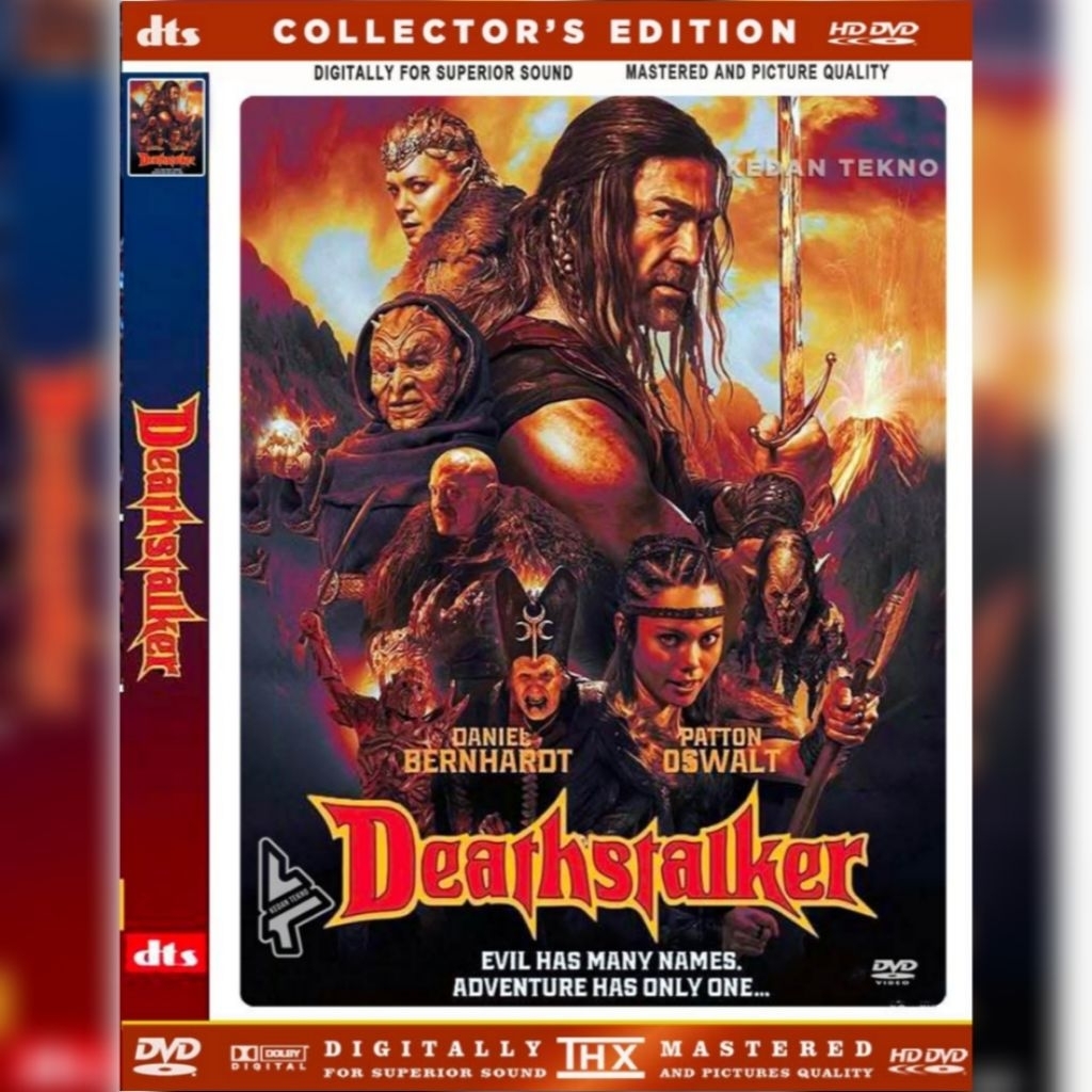 DEATHSTALKER MOVIE CASSETTE .2025 - LATEST - HD