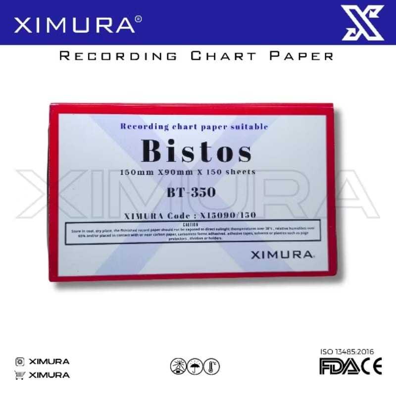 ขายกระดาษ Bistos BT-350 150 x 90 mm x 150 sh FS151 - 90 - 80 R - 01 BT350