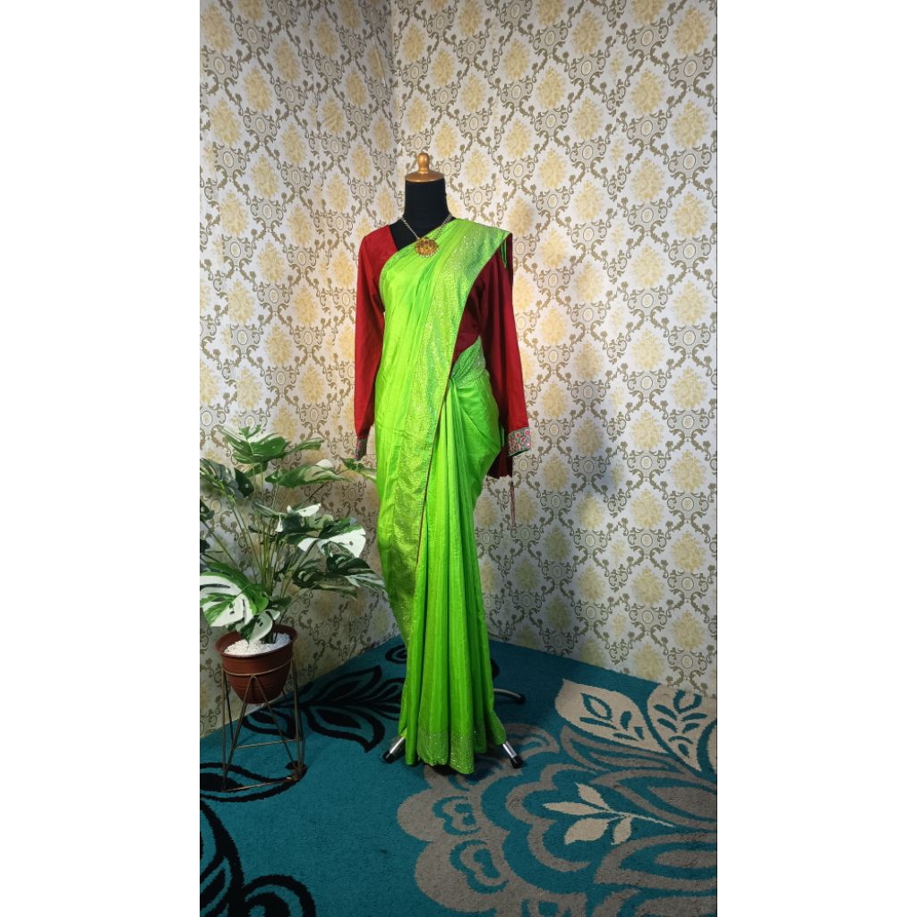 LONG INDIAN SARI****