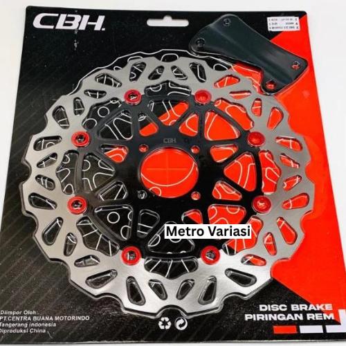 ดิสก์เบรก CBH ดิสก์เบรกหน้า Jupiter MX 300MM Jupiter Z1 Vega New Plus Bracket รุ่นหยัก