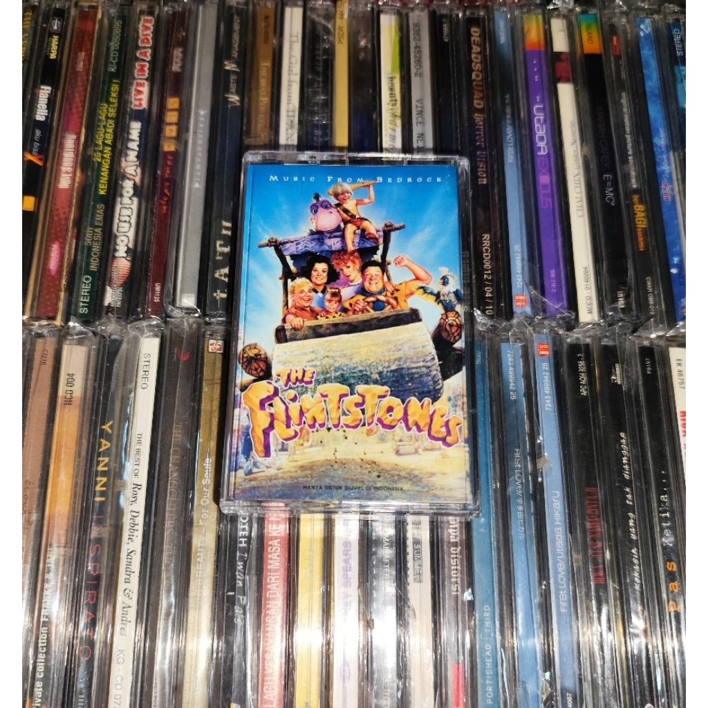 The Flintstones Soundtrack Cassette - เพลงจาก Bedrock