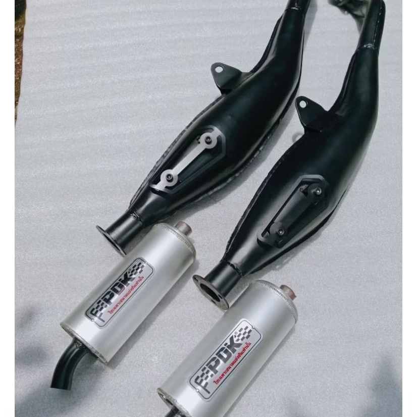 ท่อไอเสีย PDK Fizr Force1 F1zr F1 Yamaha Alfa Y100 bel100 mate111 มาตรฐาน Racing ท่อไอเสีย