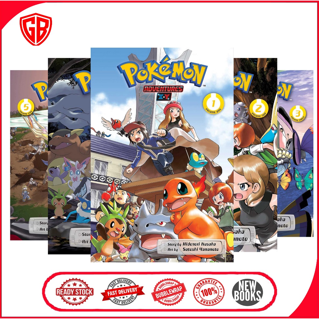 Pokemon Adventures: X•Y (6 book series)