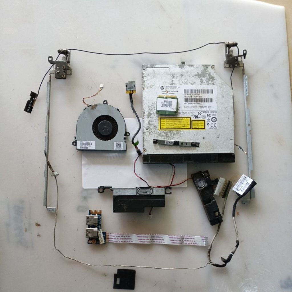 อะไหล่ hp 14 - 9102AU บอร์ด LCD ยืดหยุ่นลําโพง USB พัดลมเว็บแคม การ์ด wifi บานพับยืดหยุ่น การ์ด wifi