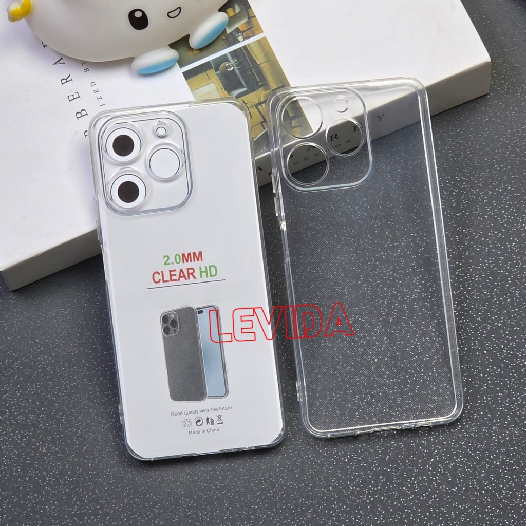 Realme Note 70 Realme Note 60 Realme Note 60X Softcase Clear 2.0mm Case Bening Realme Note 70 Realme