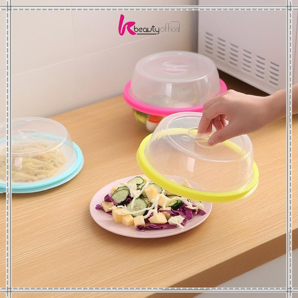EC KB-C131 ฝาครอบจานชามไมโครเวฟฝาครอบเสิร์ฟพลาสติกภาชนะเสิร์ฟอาหารฝาครอบชาม