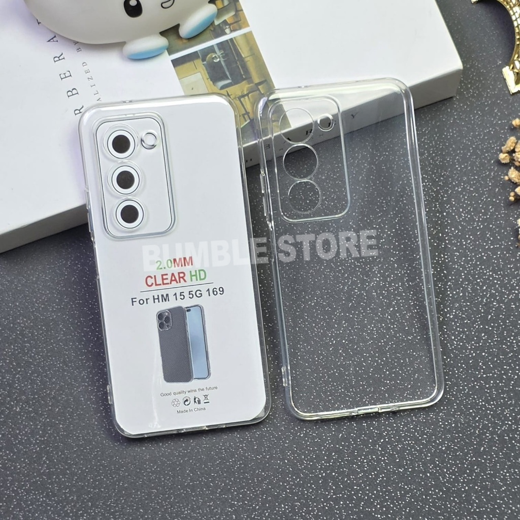 Bumble - Redmi 15 Redmi 15C Softcase Clear Case Bening 2.0mm Case Redmi 15 Redmi 15C
