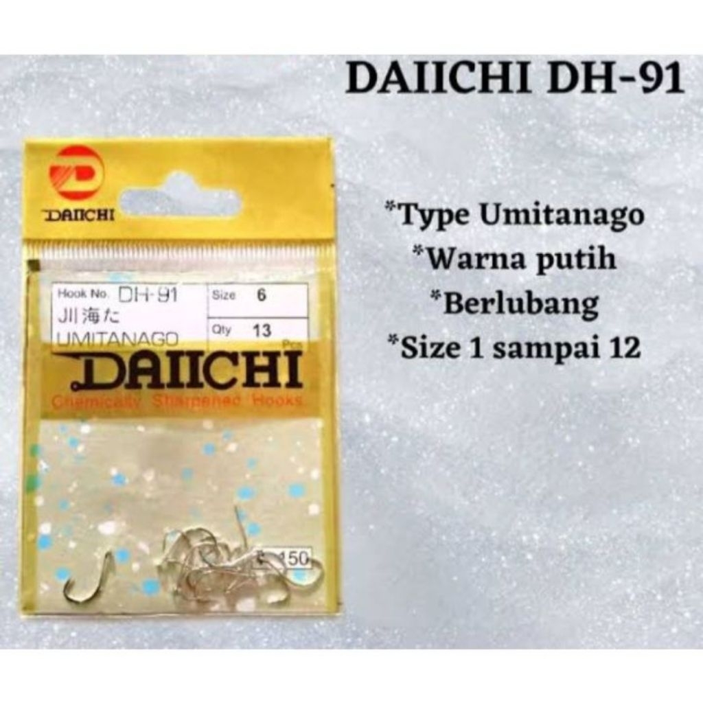 DAICHI DH 91 THIN WHITE HOOK