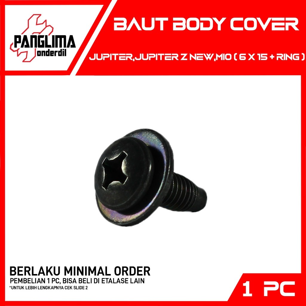 Body-Bodi ฝาครอบสลักเกลียวสําหรับ Jupiter-Z เก่า ใหม่ M6X15 M 6X15 6 X 15