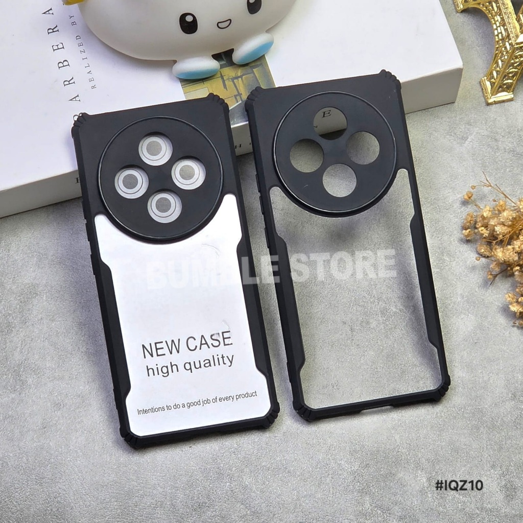 IQOO Z10 5G Case Fusion Armor กันกระแทกโปร่งใสปลอกพรีเมี่ยม iQOO Z10 5G