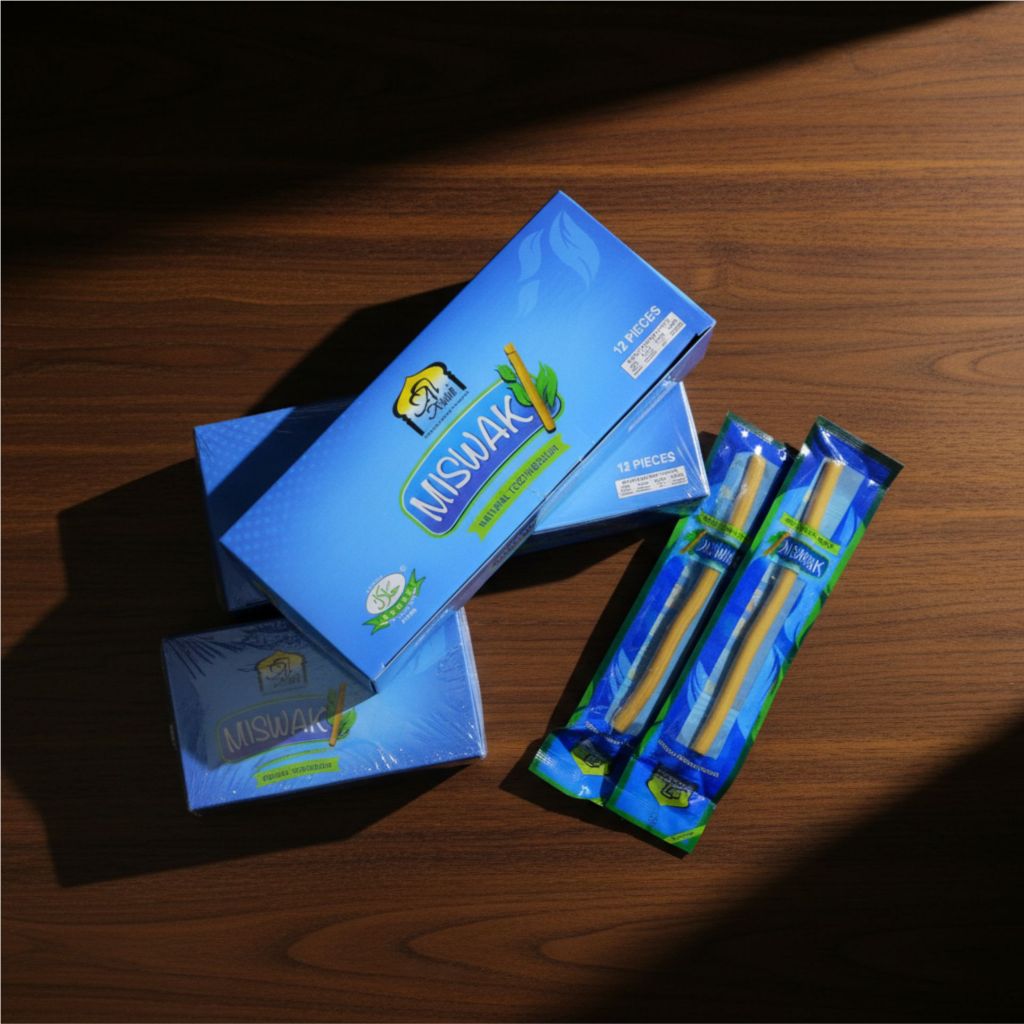 Miswak / Miswak / Miswak Al Khair 12 ชิ้น | มวลชน 1 กล่อง / แปรงฟันธรรมชาติ
