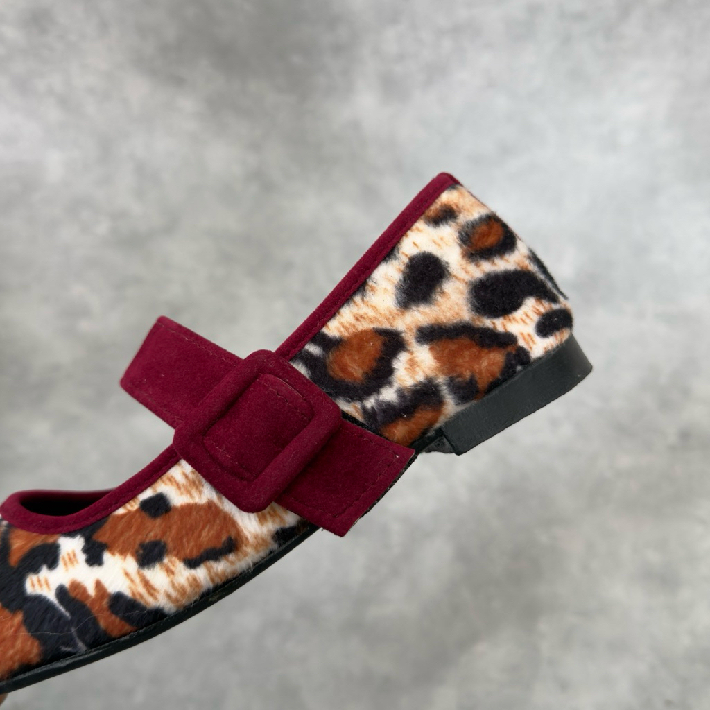 LEO BELLA VELVET WOMENS FLATSHOES