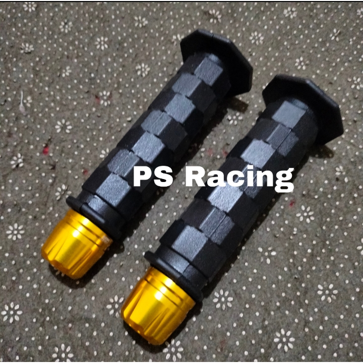 OCTAGON HANDGRIP PACKAGE SQUARE GRIP OKTAGON + UNIVERSAL FULL CNC LINE HANDLEBAR SHOE