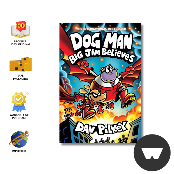 Scholastic - Dog Man: Big Jim Believes (Dog Man 14) – ปกแข็ง