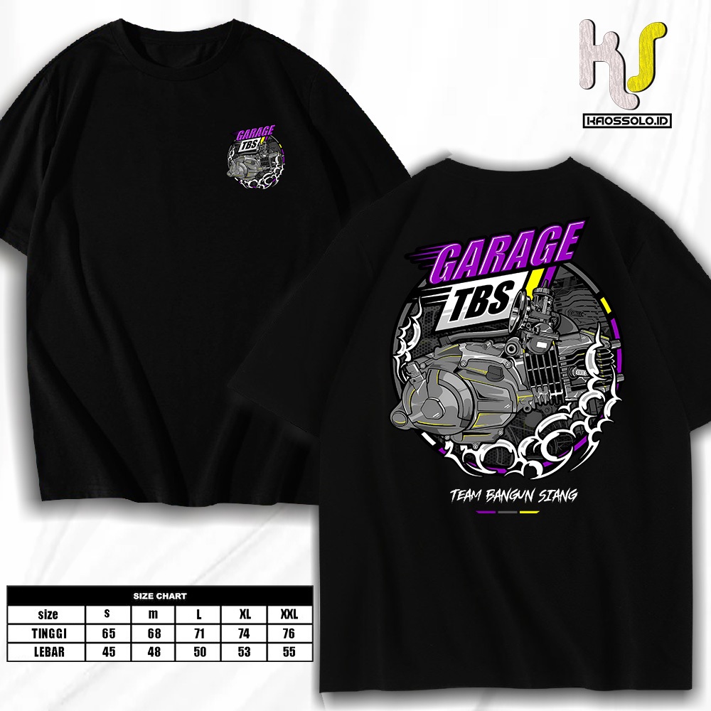 GARAGE เสื้อยืดเสื้อผ้า Distro ตัวท็อป