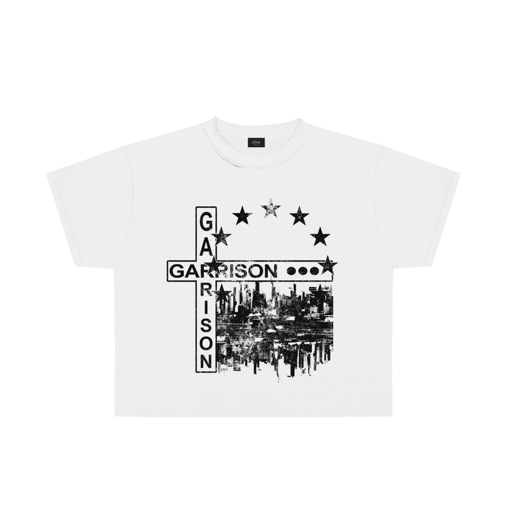 GARRISON-TSHIRT BOXY GOTHAM CITY