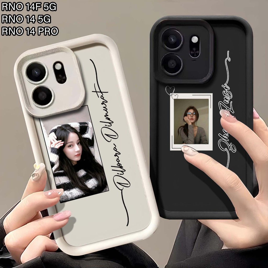 Softcase Rubber Oppo Reno 14F 5G - เคส Hp Oppo Reno 14F 5G - Softcase Pro Camera Oppo Reno 14F 5G - 