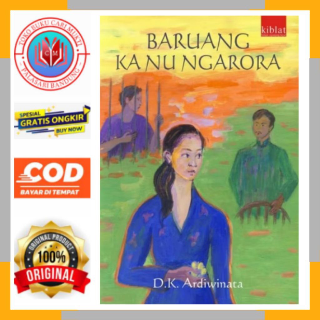 หนังสือ KIBLAT NOVEL SUNDA BARUANG KANU NGARORA - DKArdiwinata