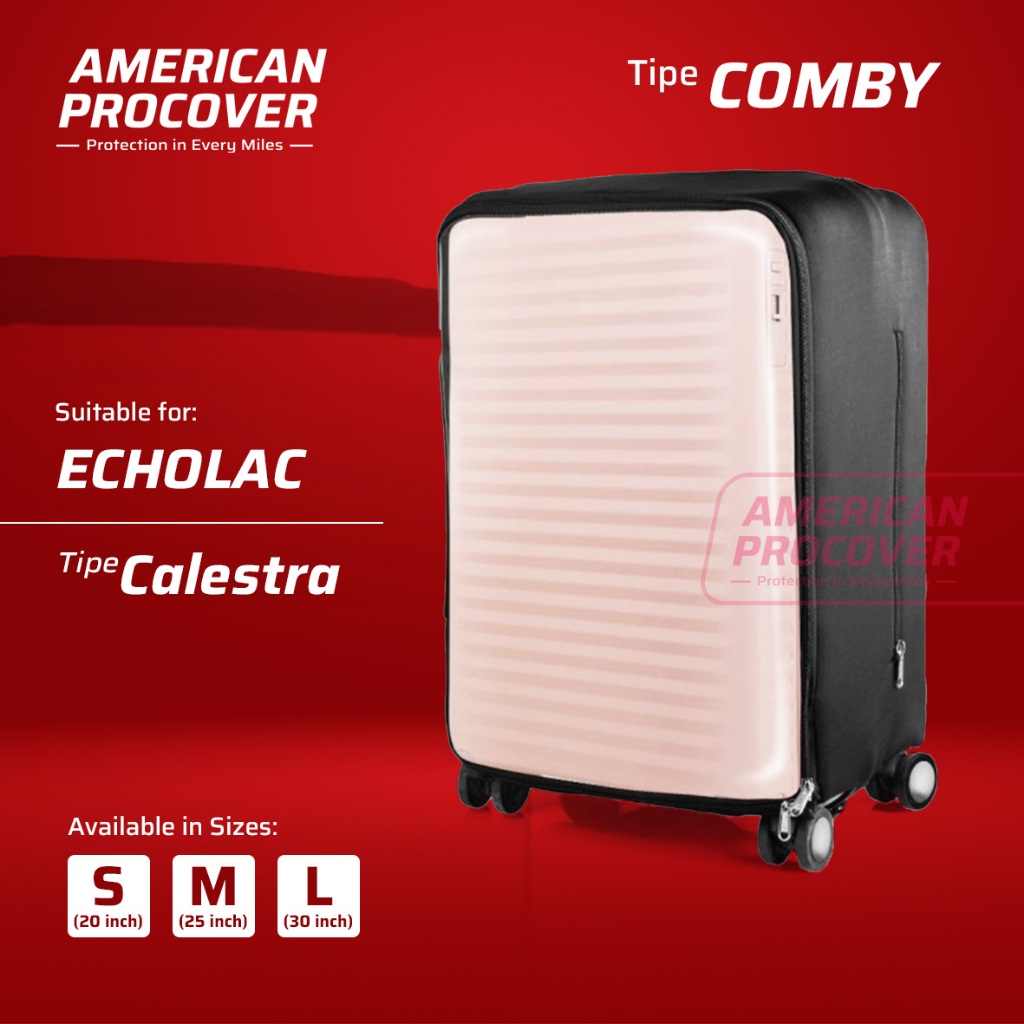 ผ้าคลุมกระเป๋าเดินทางแบบรวม American Procover สําหรับ Echolac Calestra - ผ้าคลุมกระเป๋าเดินทางที่ทัน