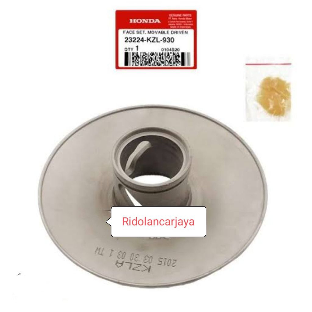 FACE MOVABLE DRIVE PULLEY SHORT BEAT FI SPACY FI 23224-KZL-930 ORIGINAL HONDA AM
