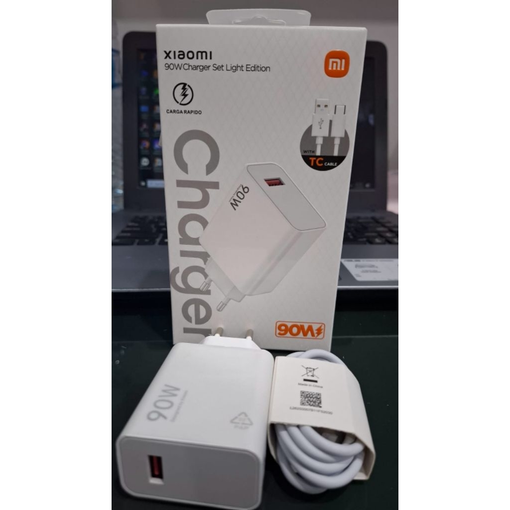 XIAOMI 90W USB TYPE C TURBO CHARGE CHARGE CHARGE CHARGER 90W XIAOMI USB TYPE C CHARGER