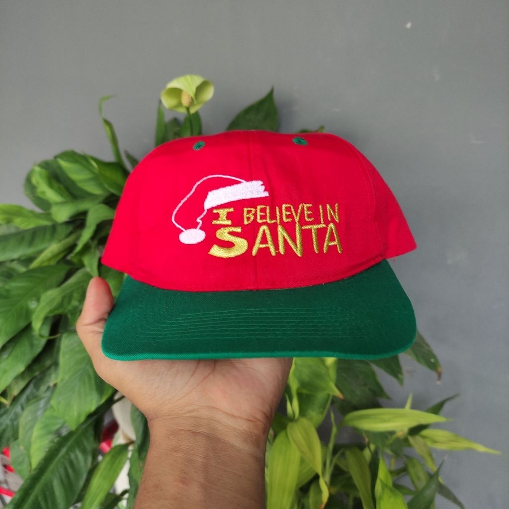 BEL1EVE S4NTA หมวกวินเทจทูโทน