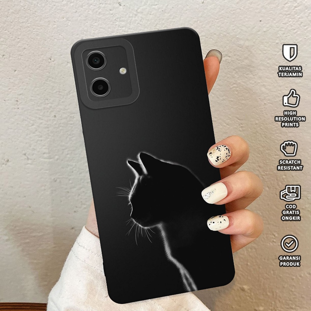 เคสโทรศัพท์ HP สําหรับ Samsung A07 - เคสโทรศัพท์สําหรับ Samsung A07 (CAT) - ตัวป้องกันโทรศัพท์ - เคส