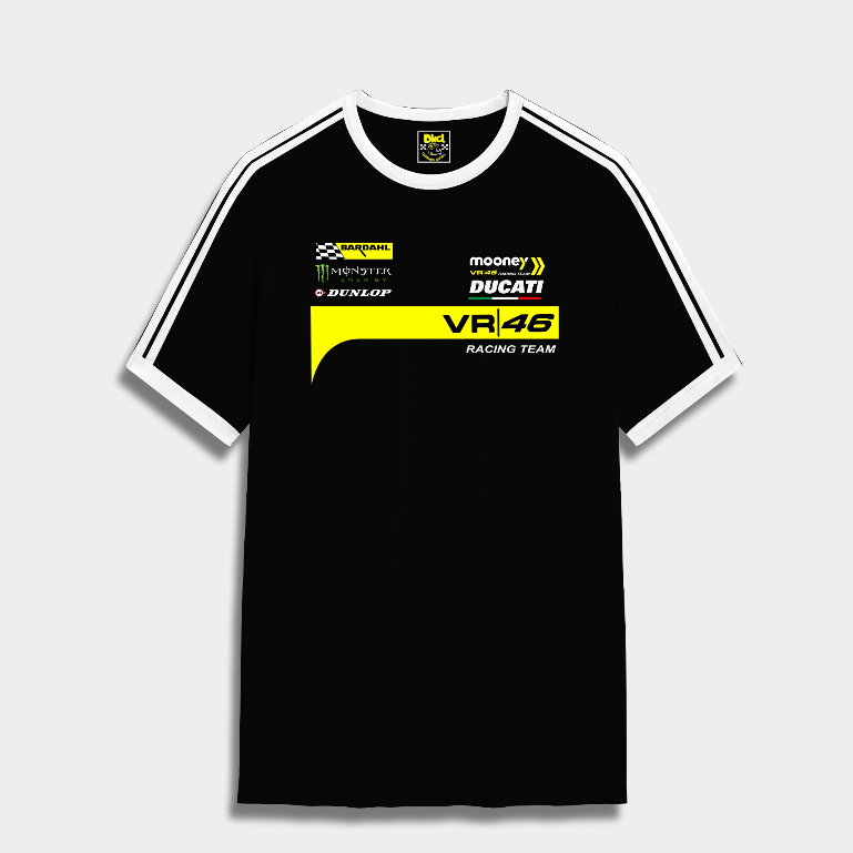KATUN VR 46 RACING TEAM Distro เสื้อยืดผ้าฝ้ายหวี 30s